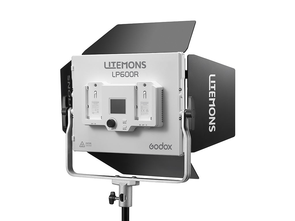 Godox LP600R RGB İkili LED Panel Işık Kiti 1800K-10000K Taşıma Çantalı