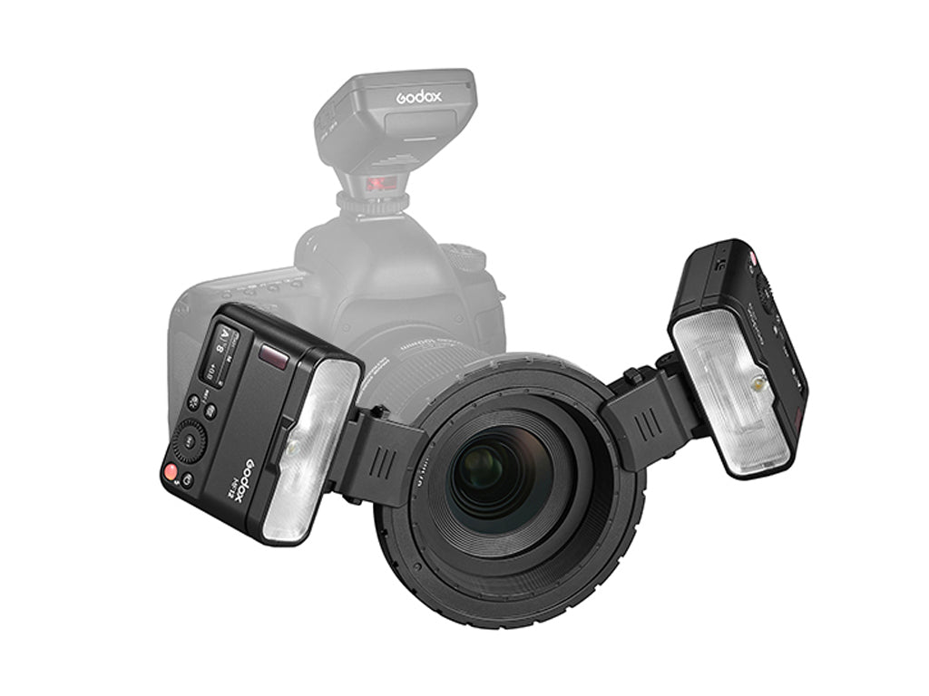Godox MF12 Makro Flaş ikili Set + XPRO-N TTL Nikon Tetikleyici