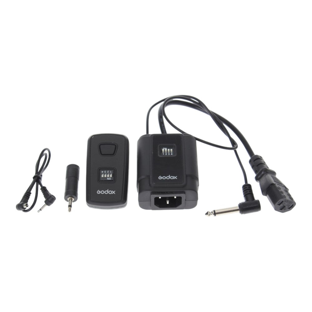 Godox QS600 II W/S 3'lü Stüdyo Paraflaş Gridli SoftBox Kit (600 Watt) & Stüdyo Fon Perde Sistemi