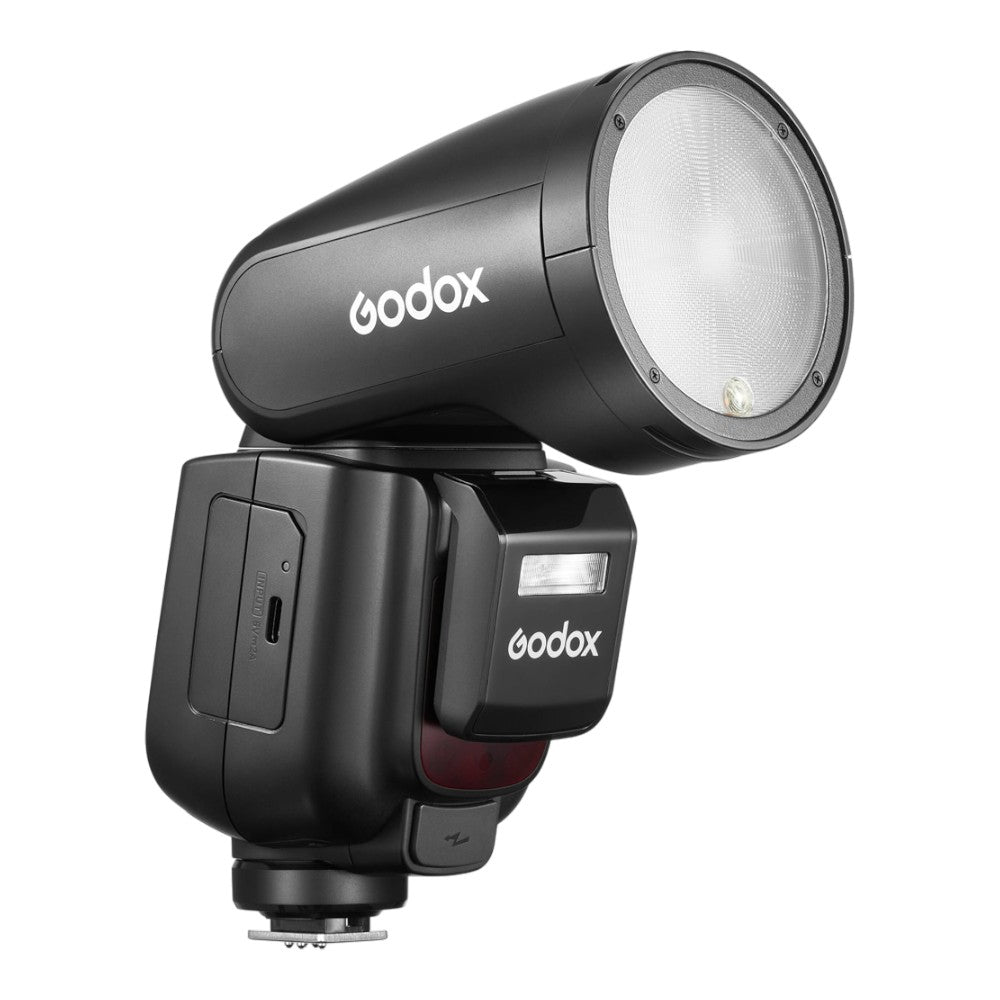 Godox V1 Pro Nikon Uyumlu Yuvarlak Kafa Tepe Flaşı