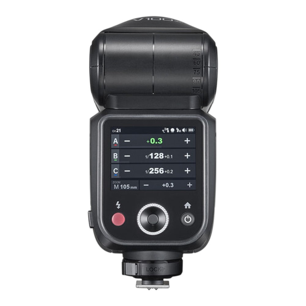 Godox V100 Sony Uyumlu Yuvarlak Tepe Flaşı