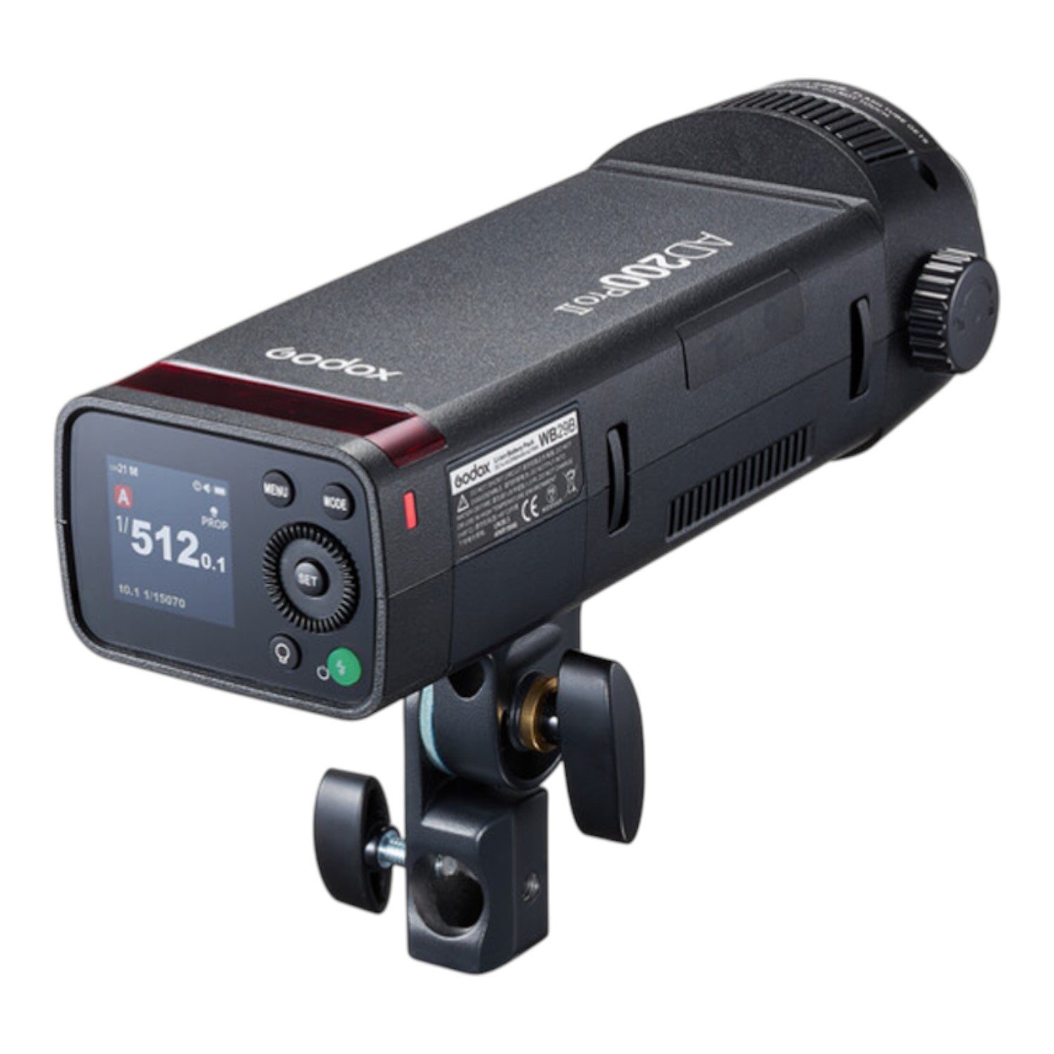 Godox AD200Pro II 200Ws Paraflaş One-Tap Sync ve Renkli TFT Ekranlı Pocket Flash
