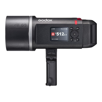 Godox AD600BM II 600W Manuel Akülü Paraflaş One-Tap Sync ve Renkli TFT Ekran