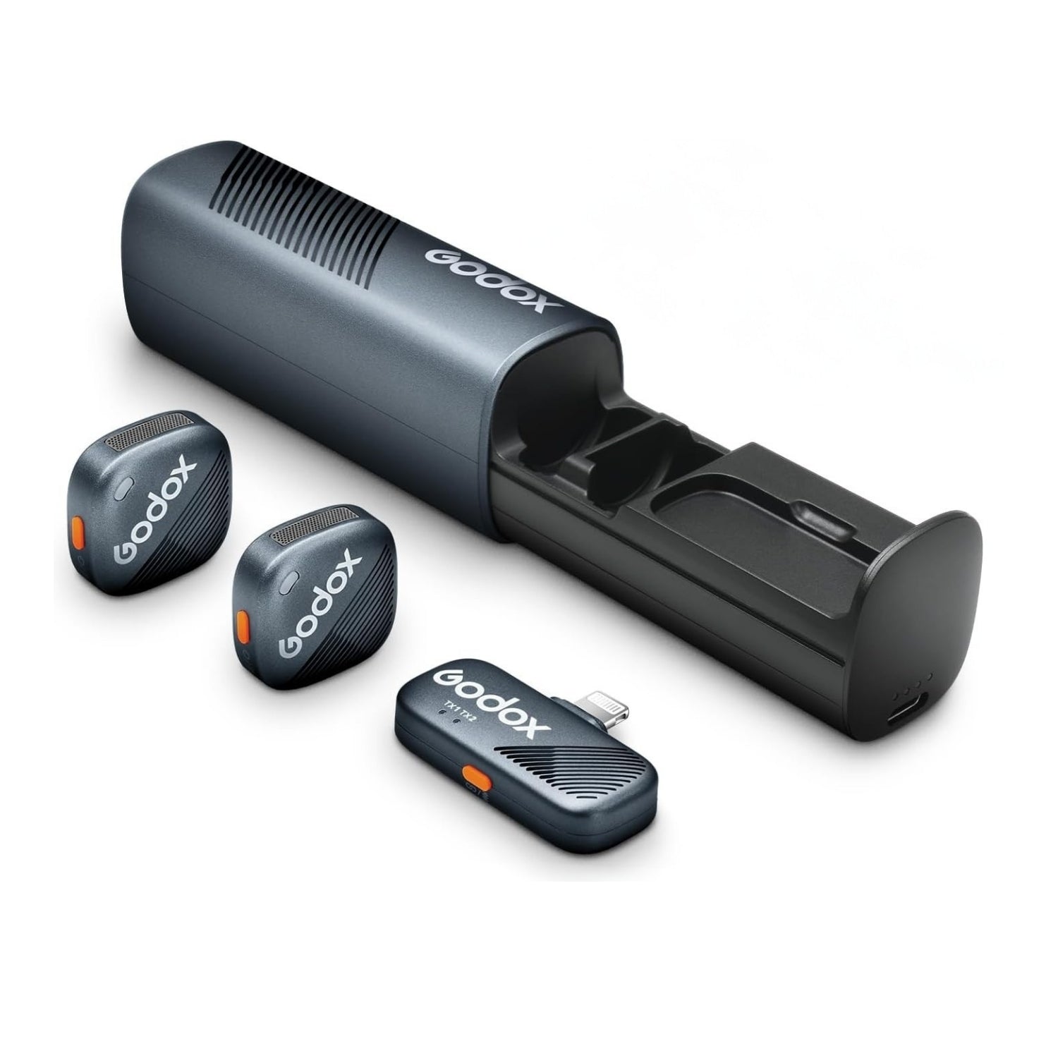 Godox Cube-SL Kit 2 Lightning 2'li Mikrofon Seti 300m Menzil Apple Bul