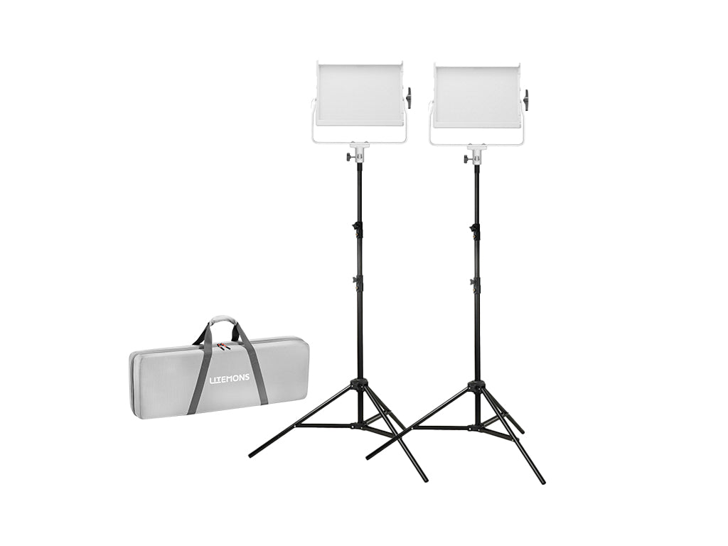 Godox LP600R RGB İkili LED Panel Işık Kiti 1800K-10000K Taşıma Çantalı