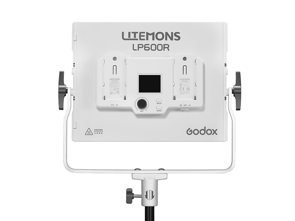 Godox LP600R RGB İkili LED Panel Işık Kiti 1800K-10000K Taşıma Çantalı