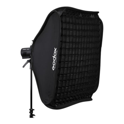 Godox SGGV-6060 (S2) 60x60cm Izgaralı Softbox Kit - Tepe Flaşı İçin