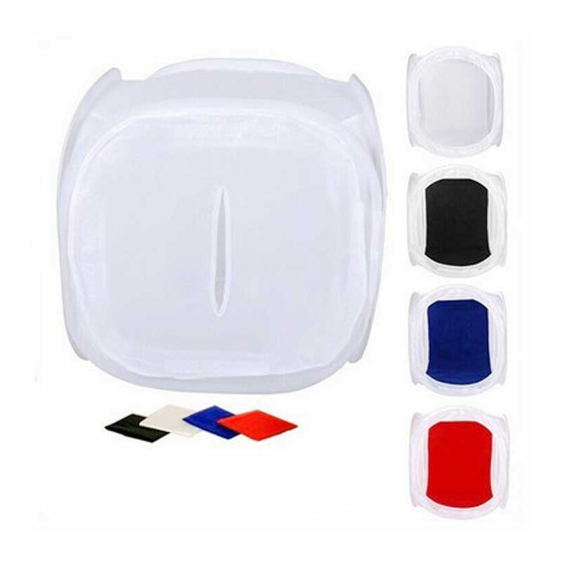 Godox SK400 3'lü Paraflaş Set + Çekim Çadırı 120x120cm