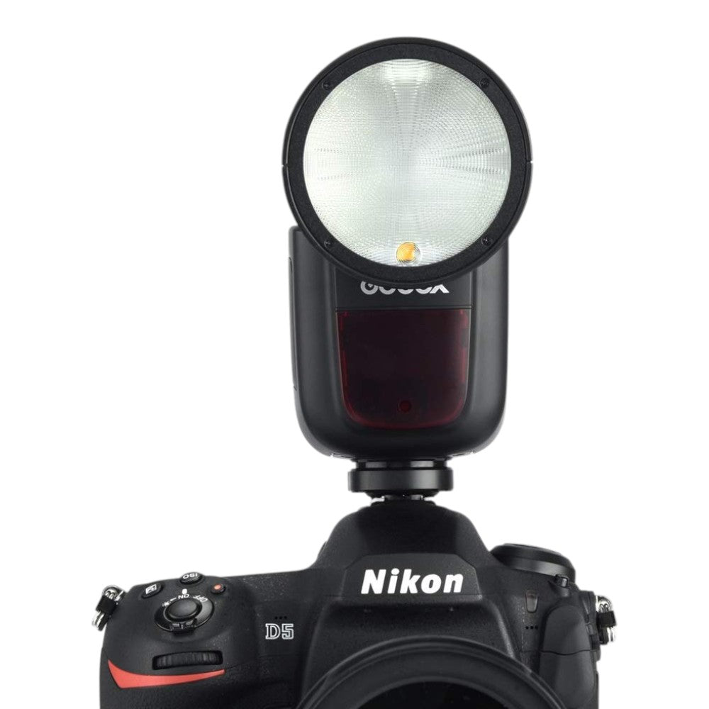 Godox V1 Nikon Flash Kit (Yuvarlak Kafa)