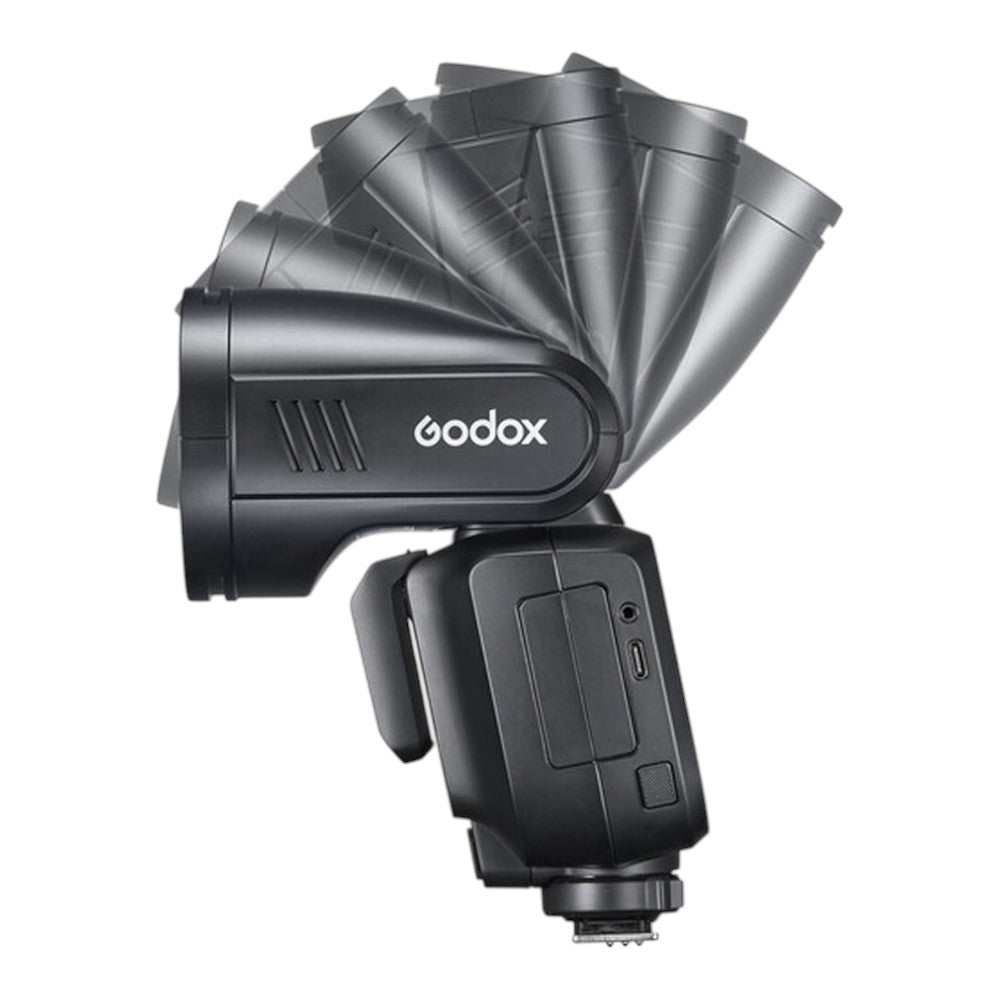 Godox V100 Canon Uyumlu Yuvarlak Tepe Flaşı