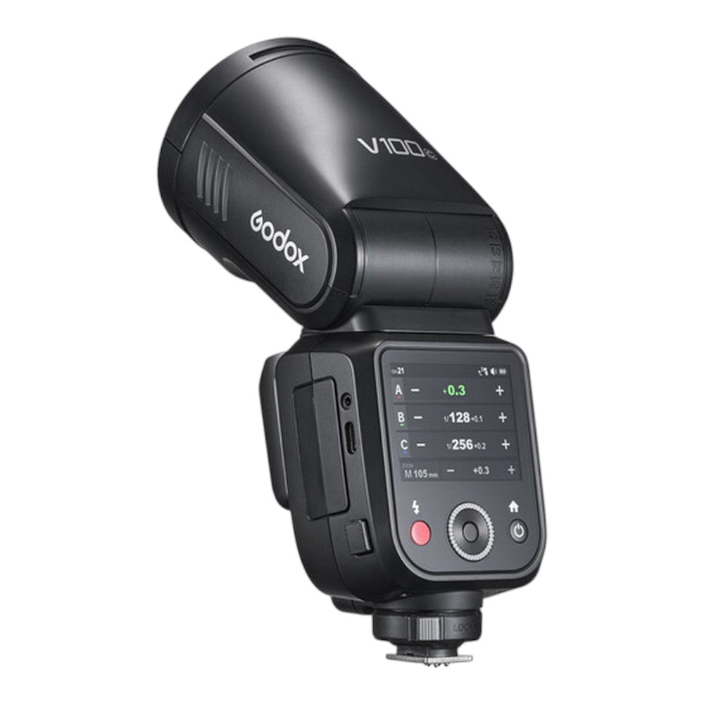 Godox V100 Canon Uyumlu Yuvarlak Tepe Flaşı